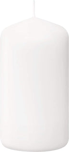 Bolsius White Pillar Candles – 2x3 Inches – 20 Pack Unscented – Premium European Quality – Dripless, Smokeless, and Clean Burning Household Candles – Perfect for Wedding, Party, Dinner, And Home Décor