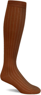 Knee High Solid Color Cotton Socks for Men Women and Youth