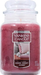 Yankee Candle Home Sweet Home Scented Classic 22oz Large Jar Single Wick Candle Over 110 Hours of Burn Time Ideal for Fall Outdoors and Christmas Decorations