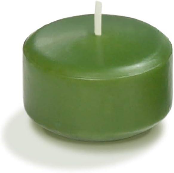 yummi Case of 120 1.75" Green Tea Floating Candles