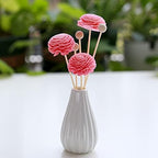 120PCS White Fiber Reed Diffuser Sticks 7.5in/19CM Diffuser Sticks Diffuser Reeds Replacements Sticks for Home,SPA