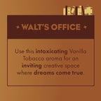 Walt's Office Room Spray (4 oz.) - Air Freshener, Area Deodorizer - Fragrant Pipe Tabacco with hints of Vanilla - Inspired by The Warm Atmosphere of Walts' Office