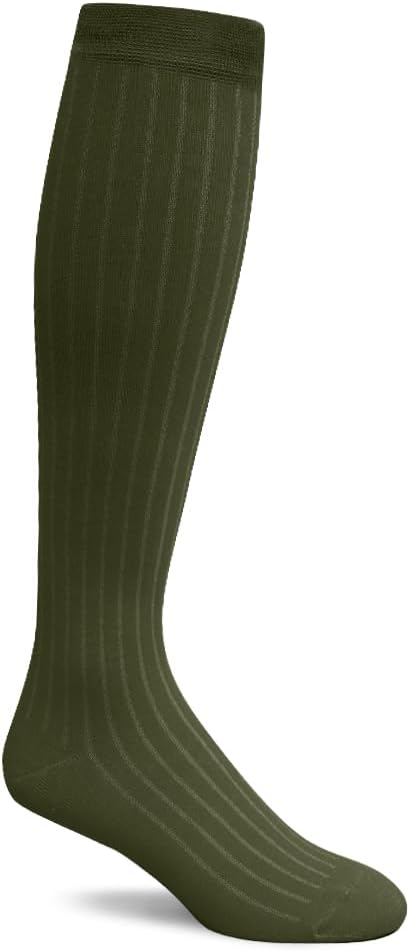 Knee High Solid Color Cotton Socks for Men Women and Youth