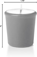 yummi Case of 54 15hr Light Gray Votive Candles