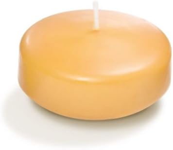 yummi Case of 36 2.25" Caramel Floating Candles