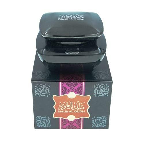 Al Haramain Malik Al Oudh Arabian Bukhoor - Premium Arabic Bakhoor Incense - Long-Lasting Fragrance - Islamic, Eid & Ramadan Gifts - Perfect for Home, Prayer, Meditation, Relaxation - 75 gm