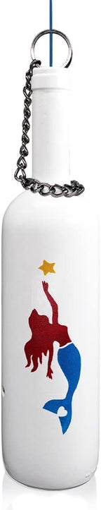 Sermo Marine Series Glass Smoking Bottle Incense Holder Burner (Mermaid)