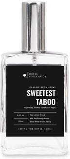 Hotel Collection - Sweetest Taboo - Essential Oil Room Spray - Luxury Hotel Inspired Aromatherapy - Decadent Citrus, Berries, & Floral Peony - Hypoallergenic - Air Freshener Spray - 100mL/3.5 FL Oz