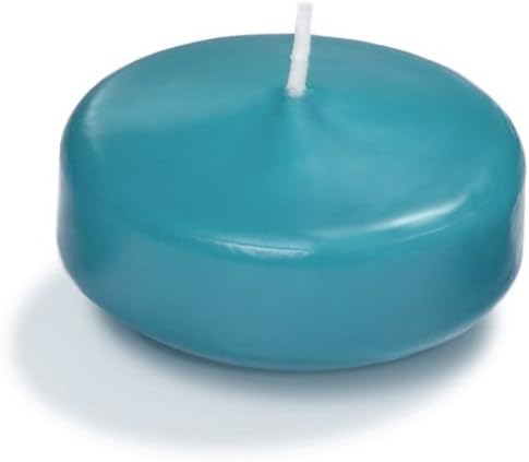 yummi Case of 18 3" Turquoise Floating Candles