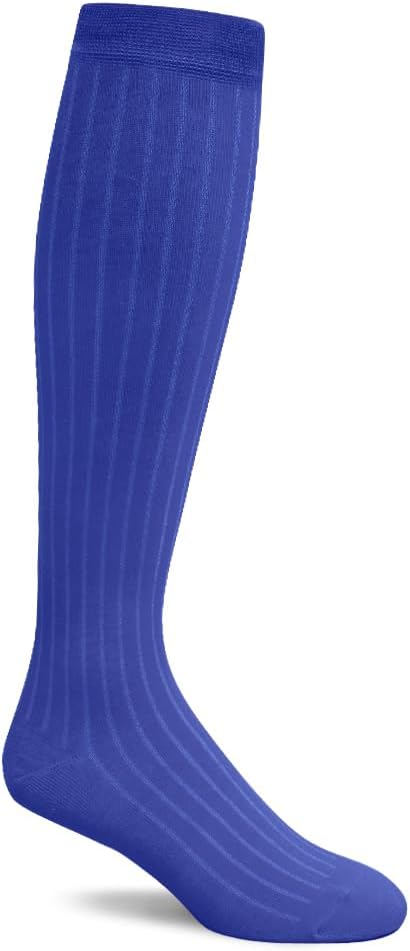 Knee High Solid Color Cotton Socks for Men Women and Youth
