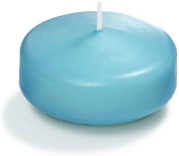 yummi Case of 36 2.25" Caribbean Blue Floating Candles