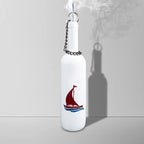 Sermo Marine Series Glass Smoking Bottle Incense Holder Burner (Boat)