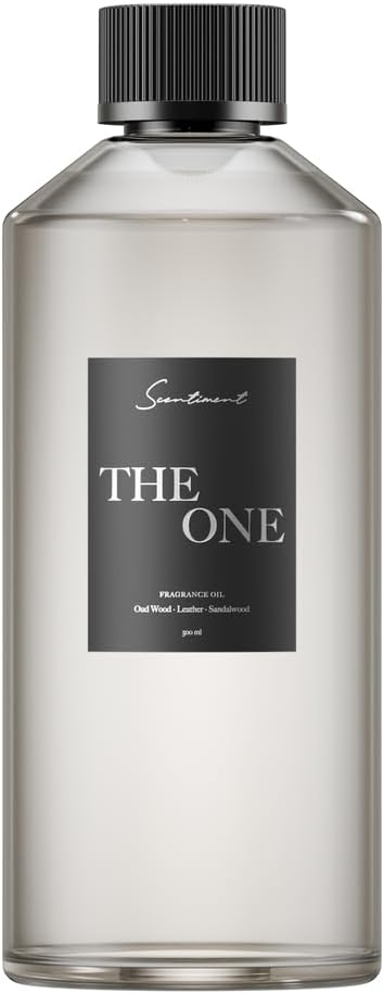 Diffuser Oil - The One | Inspired by 1 Hotel® Miami Beach Lobby Scent | Aromatherapy Fragrance Oil | Notes of Cardamom, Leather, Lemon with Cinnamon & Sandalwood (500ml)