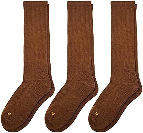 Coyote Brown Moisture Wicking, Breathable Over The Calf Foot Socks | Quick Dry Boot Socks | Made in USA