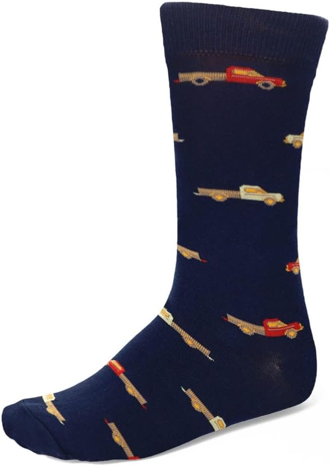 tiemart Men's Socks, Fits Men's Shoe Sizes 8-12