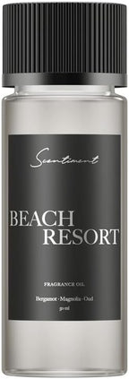 Diffuser Oil - Beach Resort | Aromatherapy Fragrance Inspired by 5-Star Hotels | Luxurious Scent with Notes of Bergamot, Ocean, Peony with Amber & Sandalwood (50 mL)