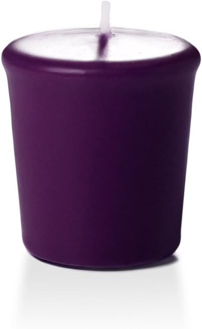 yummi Case of 54 15hr Dark Purple Votive Candles