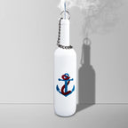 Sermo Marine Series Glass Smoking Bottle Incense Holder Burner (Anchor)