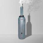 Sermo Glass Smoking Bottle Incense Holder Burner (Opally)