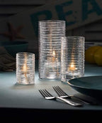 D'light Online HD26 Disposable 26 Hours Liquid Candles, Clear Plastic Disposable Fuel Cells for Wedding Table Top Lights, Restaurant Tables and Emergency Candles- (26 Hours, Set of 60)