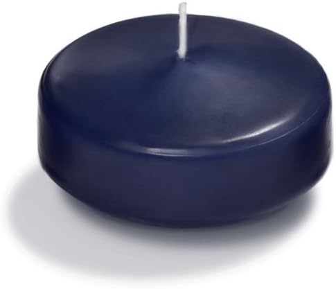 yummi Case of 18 3" Navy Blue Floating Candles