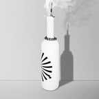 Sermo Glass Bottle Incense Holder Burner (Lotus (Rising) - White)