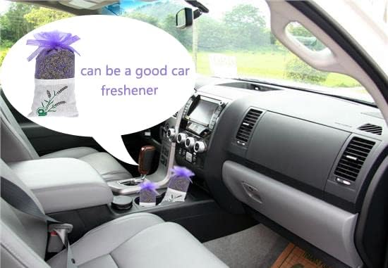 Sachet Empty Bags Linen Fabric Bags Organza Gauze Bags for Lavender, Spice and Herbs