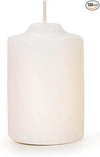 Scented Votive Candles - 15 Hour Burn Time - Candles for All Decorations - for Wedding, Birthday, Holiday & Home Decoration - Made in The USA, Case of 120, White Jasmine