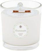 Root Candles Seeking Balance Wood Wick Spa Candle Aromatherapy Candles, 12-Ounce, Illuminate: Juniper Rosewood