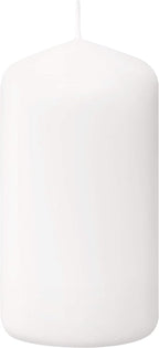 Bolsius White Pillar Candles – 2x3 Inches – 20 Pack Unscented – Premium European Quality – Dripless, Smokeless, and Clean Burning Household Candles – Perfect for Wedding, Party, Dinner, And Home Décor