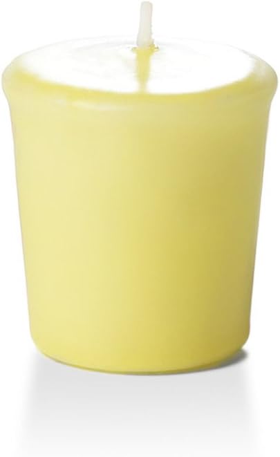 yummi Case of 54 15hr Buttercup Yellow Votive Candles