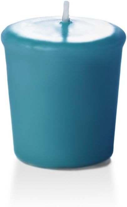 yummi Case of 54 15hr Turquoise Votive Candles