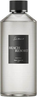 Diffuser Oil - Beach Resort | Aromatherapy Fragrance Inspired by 5-Star Hotels | Luxurious Scent with Notes of Bergamot, Ocean, Peony with Amber & Sandalwood (500 mL)
