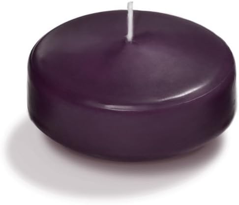 yummi Case of 18 3" Dark Purple Floating Candles