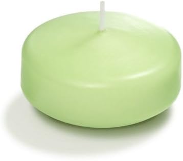 yummi Case of 36 2.25" Mint Floating Candles