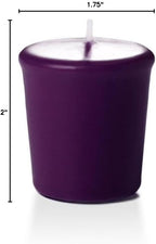 yummi Case of 54 15hr Dark Purple Votive Candles