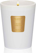 M&SENSE Creamy Vanilla Pie Scented Natural Soy Wax Candle, 14.1oz 60 Hours Long Lasting Slow Burning Candles for Home Decor, Aromatherapy Candle for Stress Relief