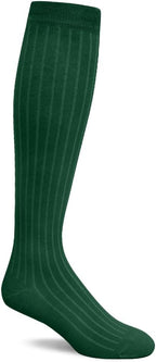 Knee High Solid Color Cotton Socks for Men Women and Youth