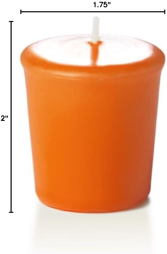 yummi Case of 54 15hr Orange Votive Candles