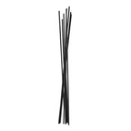 Schwarzlose Reed Diffuser Sticks with Refreshing and Long Lasting Aroma - Air Fresheners Stick for Home Fragrance - Easy to Use - Black - 8 Pc
