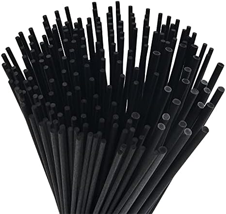 120PCS Black Fiber Reed Diffuser Sticks 7.5in/19CM Diffuser Sticks Diffuser Reeds Replacements Sticks for Home,SPA