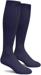 Knee High Solid Color Cotton Socks for Men Women and Youth