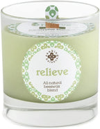 Root Candles Scented Spa Candles Seeking Balance® Handcrafted Wood Wick Aromatherapy Candle, 5.8-Ounce, Relieve: Eucalyptus & Menthol