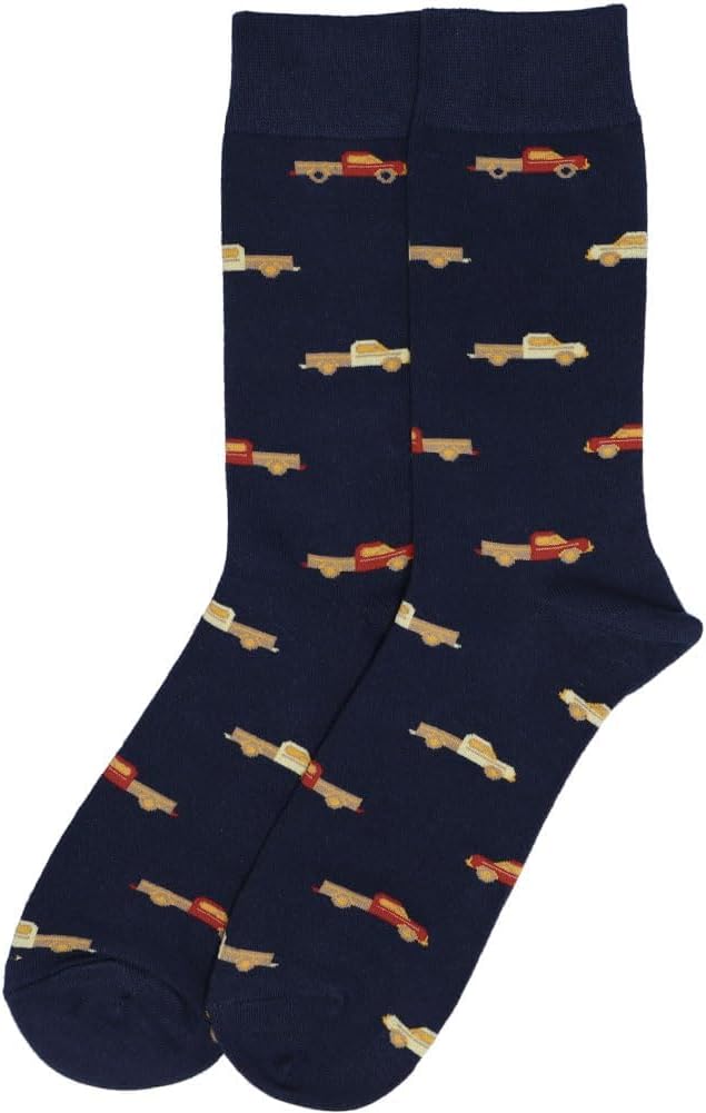 tiemart Men's Socks, Fits Men's Shoe Sizes 8-12