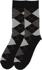 tiemart Men's Socks, Fits Men's Shoe Sizes 8-12