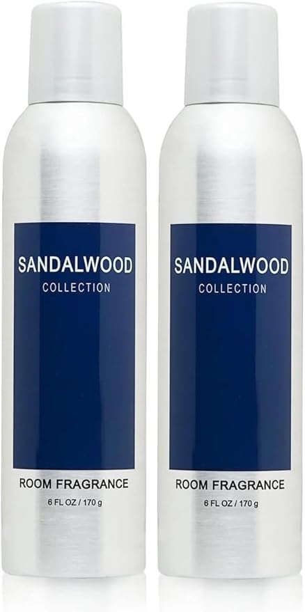AP Fragrance Belfair Oaks Room Fragrance Air Freshener Spray - Concentrated Sandalwood Deodorizer - 2 Pack
