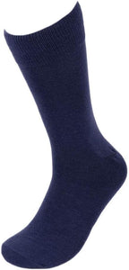 Feraricci Solid Color Casual Dress Socks for Men - Colorful & Comfortable Crew Socks