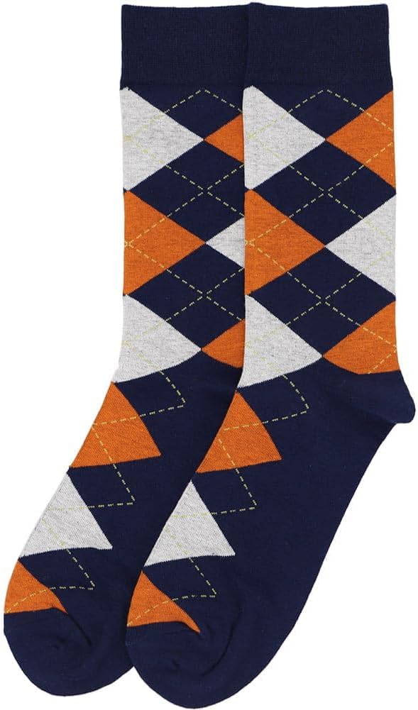 tiemart Men's Socks, Fits Men's Shoe Sizes 8-12