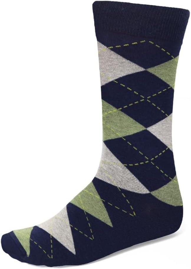 tiemart Men's Socks, Fits Men's Shoe Sizes 8-12