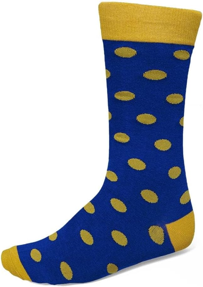 tiemart Men's Socks, Fits Men's Shoe Sizes 8-12
